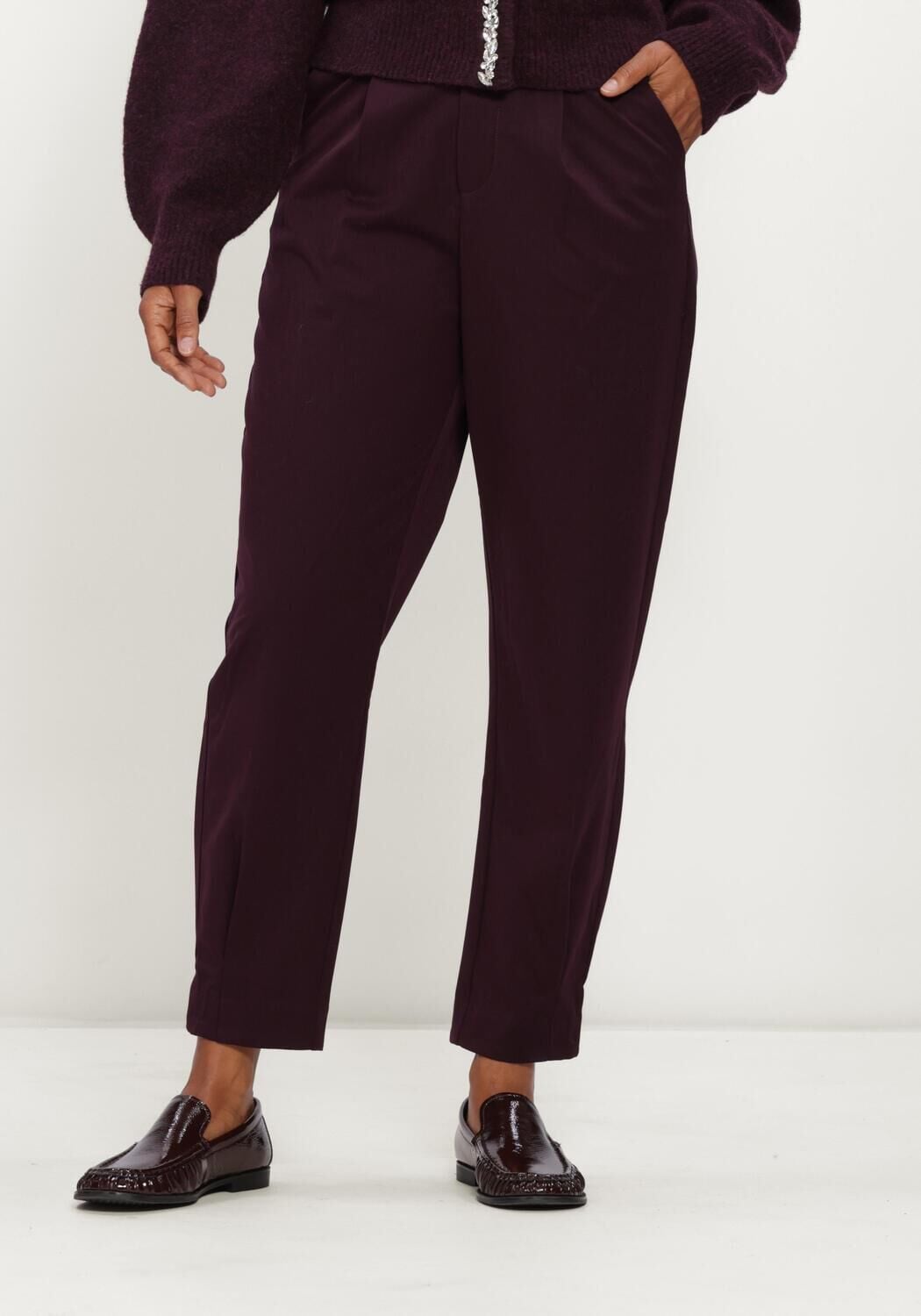 Bordeaux AMAYA AMSTERDAM Hose VIVIENNE PANTS - large