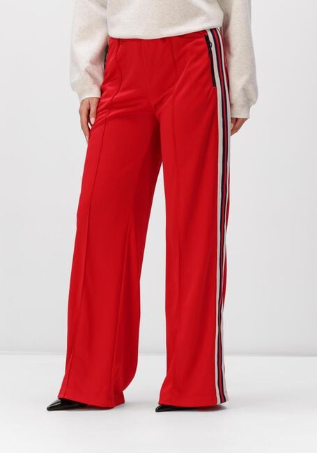 Rote HAUTE L'AMITI&Eacute; Weite Hose BAGGY RN TRACK TALL PANTS - large