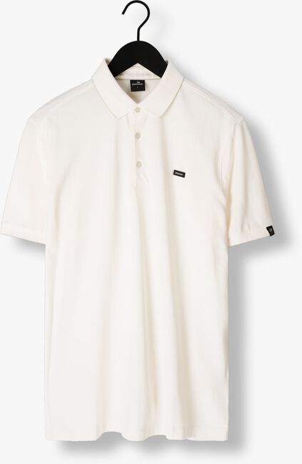 Ecru VANGUARD Polo-Shirt SHORT SLEEVE POLO PIQUE WAFFLE STRUCTURE - large