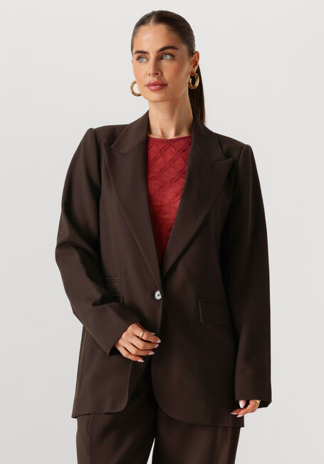 Braune CO'COUTURE Blazer VOLA SINGLE OVERSIZED BLAZER - large