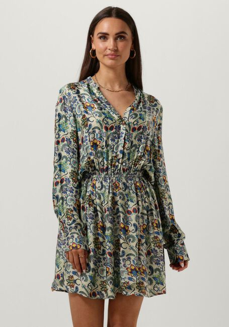 Mehrfarbige/Bunte EST'SEVEN Minikleid EST’JOURNEE DRESS BAMBU - large
