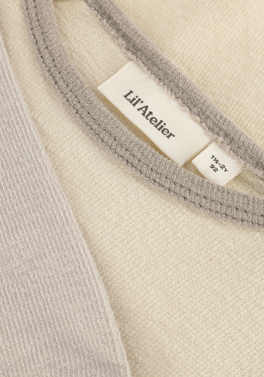 Beige LIL' ATELIER T-shirt NMMNUNAN SS LOOSE TOP LIL - large