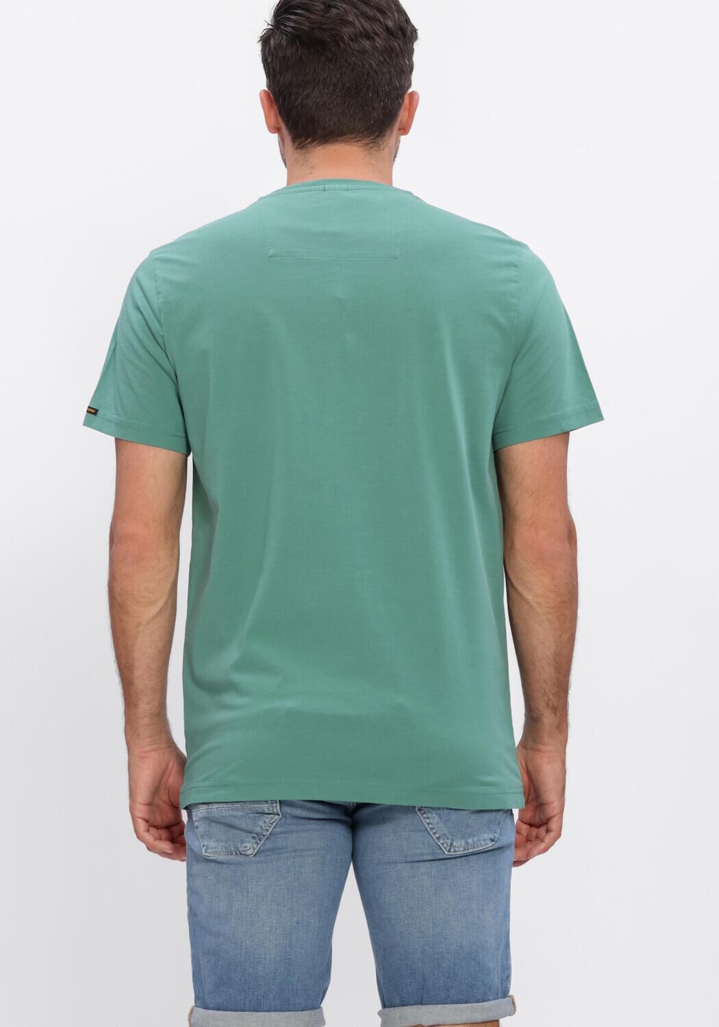 Gr&uuml;ne PME LEGEND Polo-Shirt SHORT SLEEVE R-NECK AMERICAN CLASSIC - large