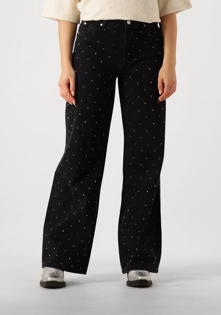 Schwarze SECOND FEMALE Straight leg jeans JAYDEN DENIM JEANS - large