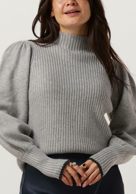 Graue CO'COUTURE Pullover ROW PUFF RIB KNIT - large
