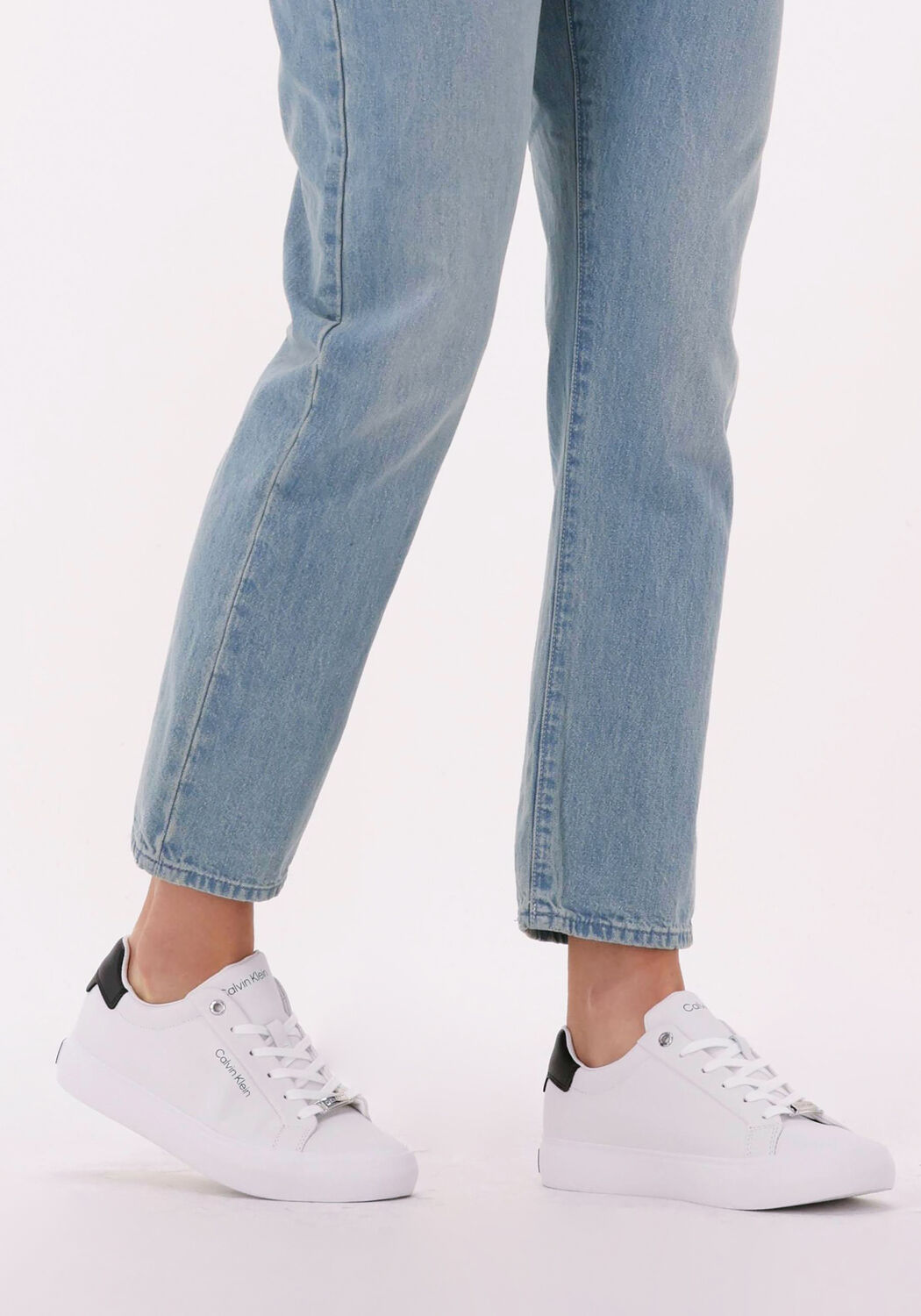 Wei&szlig;e CALVIN KLEIN Sneaker Low VULC LACE UP - large