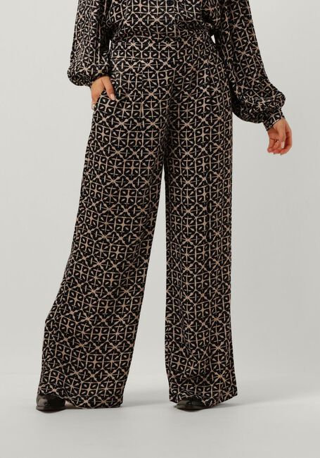 Schwarze BY-BAR Weite Hose MARA FLASH PANT - large