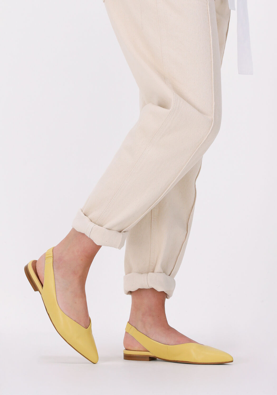 Gelbe NOTRE-V Ballerinas 49136 - large