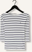 Weiße TOMMY HILFIGER T-shirt SLIM CODY BOAT-NK 3/4SLV Weiße TOMMY HILFIGER T-shirt SLIM CODY BOAT-NK 3/4SLV - medium