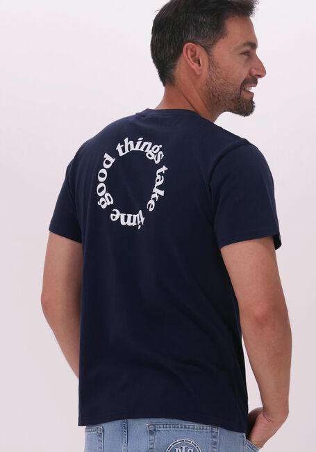 Dunkelblau FORÉT T-shirt SPIN - large