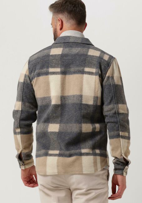 Beige PROFUOMO Overshirt OVERSHIRT CHECK - large