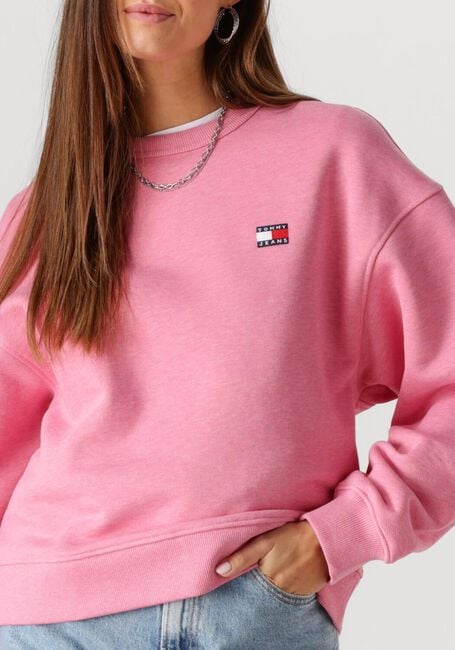 Rosane TOMMY JEANS Pullover TJW BXY BADGE CREW - large