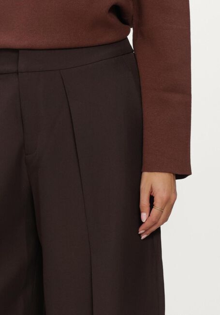 Braune NEO NOIR Weite Hose LUCILLE STRUCTURE PANTS - large