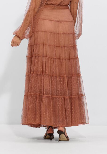 Braune TWINSET MILANO Maxirock 261TP2773 - large