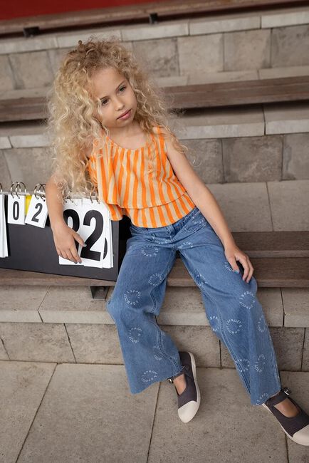 Mehrfarbige/Bunte Sproet & Sprout Top CROPPED LAYER TOP - large