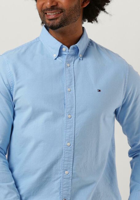Hellblau TOMMY HILFIGER Casual-Oberhemd PIGMENT GARMENT DYE RF SHIRT - large