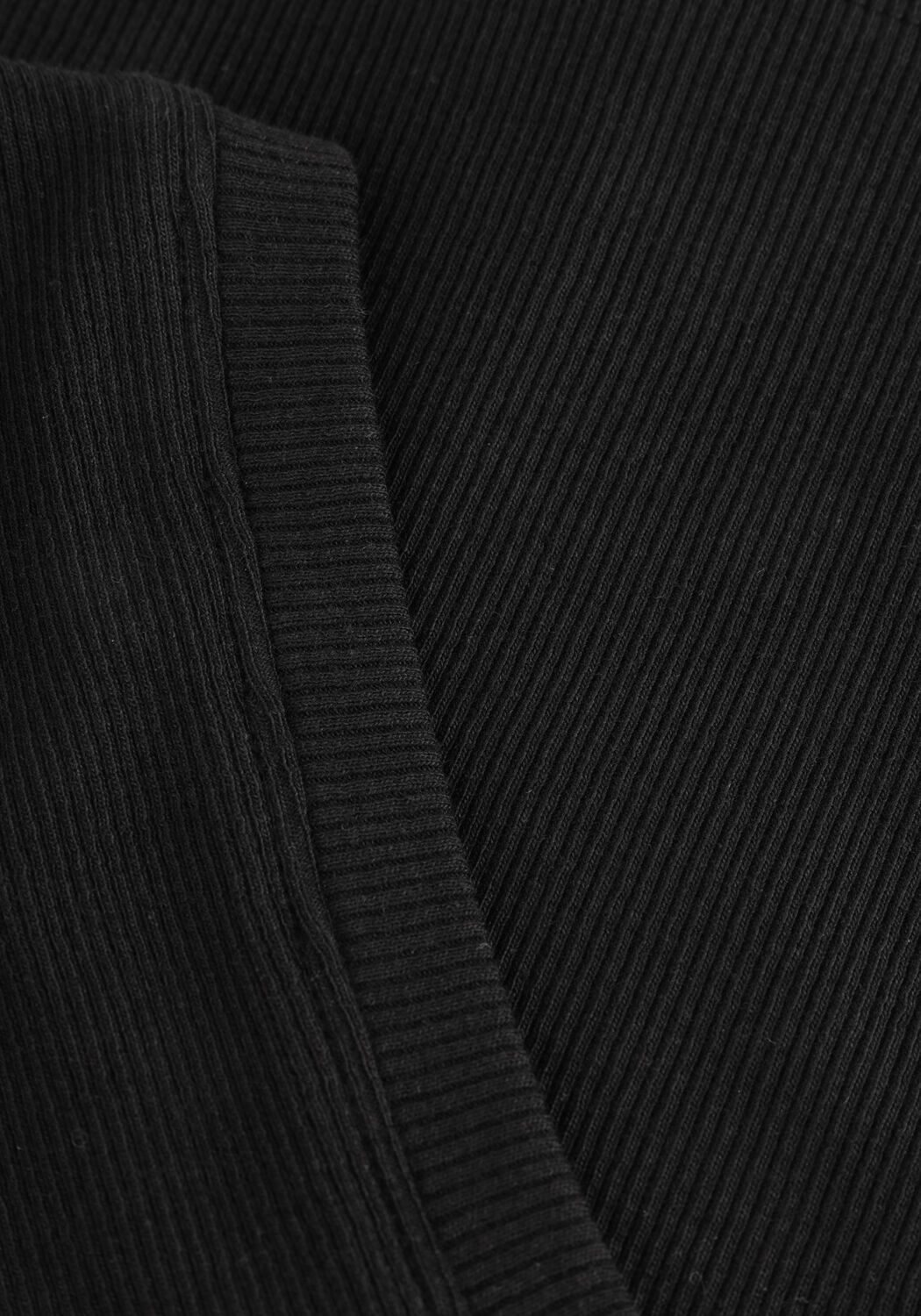 Schwarze TOMMY JEANS Top TJW ESSENTIAL RIB TANK EXT - large