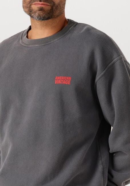 Dunkelgrau AMERICAN VINTAGE Sweatshirt PLIZZY - large