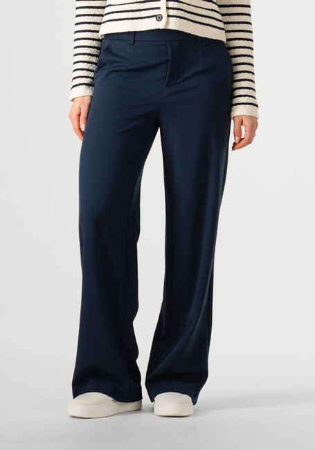 Dunkelblau OBJECT Hose OBJLISA WIDE PANT - large