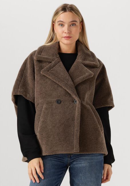 Braune DEBLON SPORTS Teddy-Jacke JAIMY BODYWARMER - large