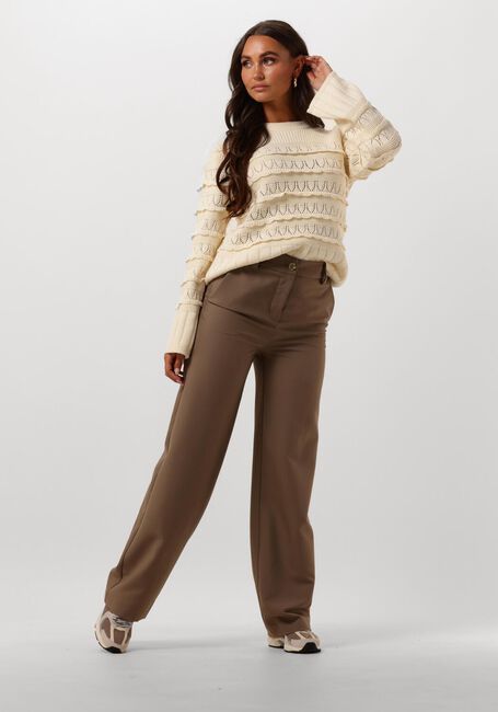Beige Y.A.S. Pullover YASTIMU LS KNIT PULLOVER - large