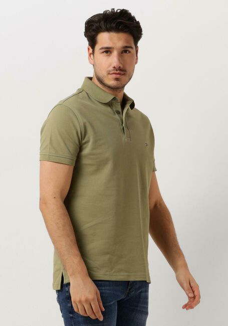 Olive TOMMY HILFIGER Polo-Shirt 1985 SLIM POLO - large