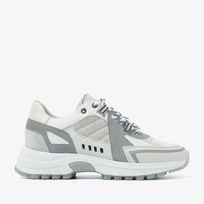 Silberne VIA VAI Sneaker Low DANAE HALO - large