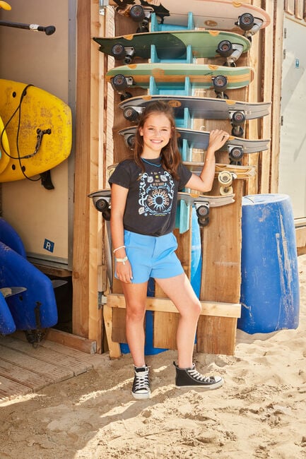 Blaue INDIAN BLUE JEANS Hosen PANTALON SHORT - large