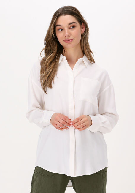 Weiße SIMPLE Bluse WOVEN BLOUSE ELOISE ES - large