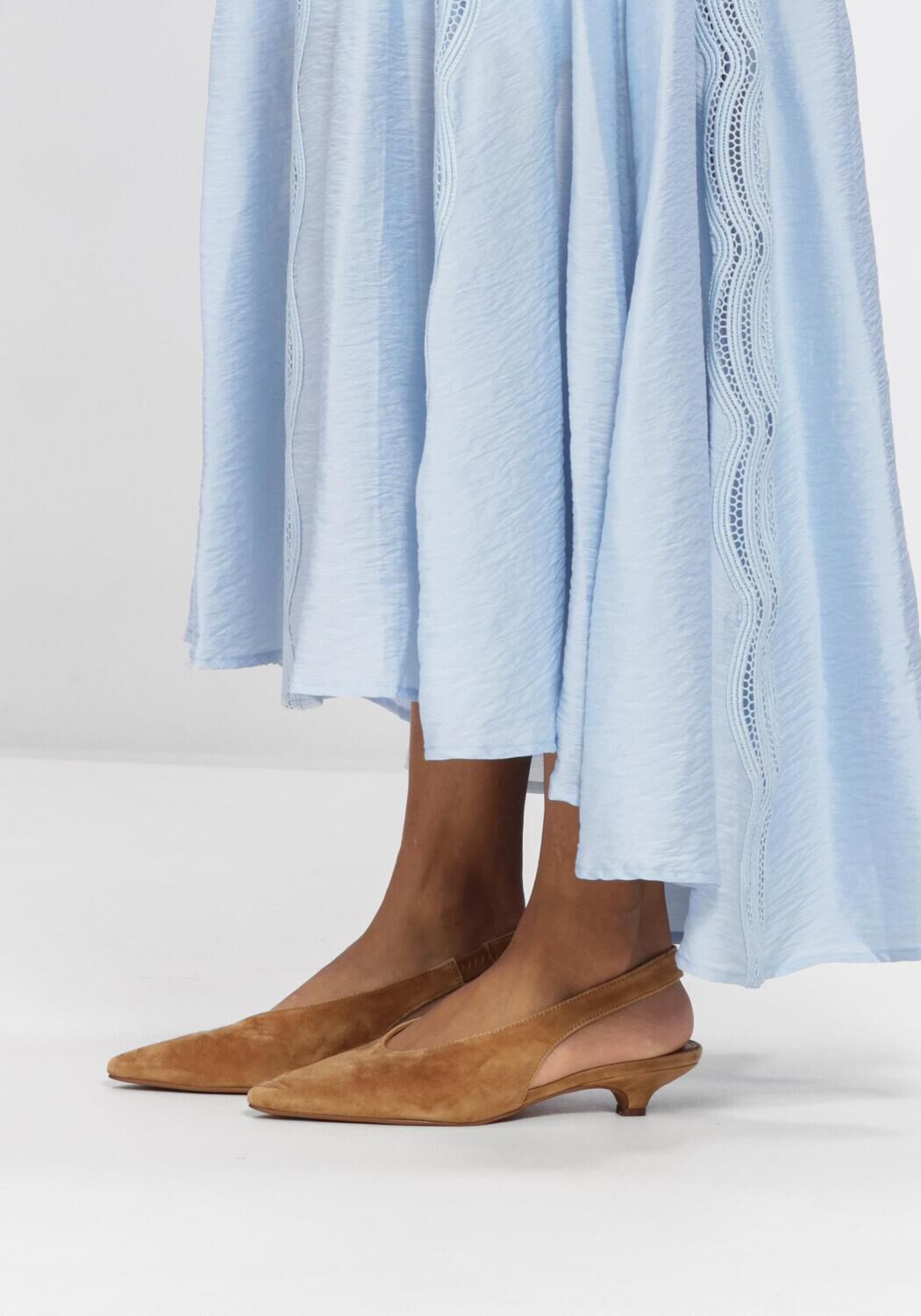 Camelfarbene TORAL Slingbacks LENORE - large