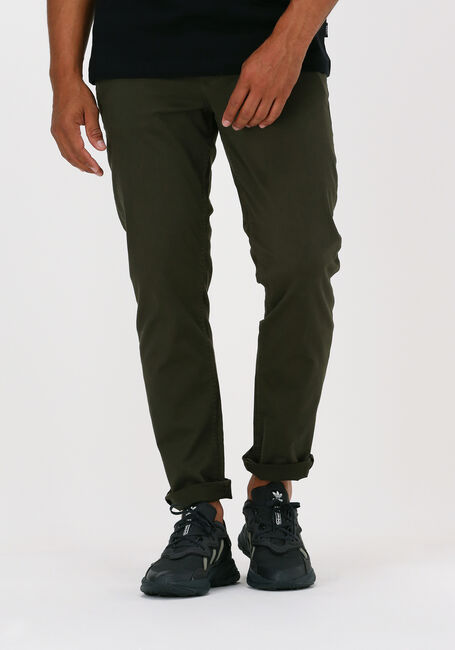 Dunkelgrün SELECTED HOMME Chino SLHSTRAIGHT-NEWPARIS FLEX PANT - large