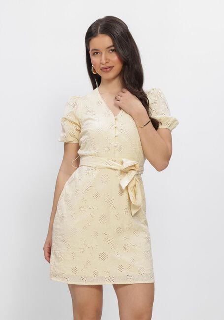 Gelbe FREEBIRD Kleider WV-FLOWER-EMBRO-26-1 - large