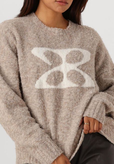 Beige STUDIO AR Pullover KIRSTEN - large