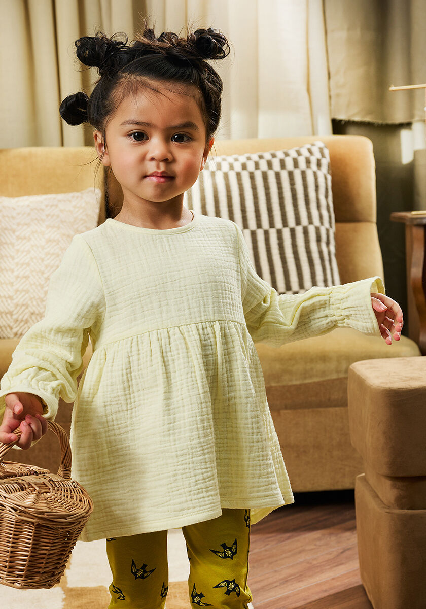 Nicht-gerade weiss Z8 Minikleid ESTELLE - large