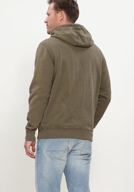 Khaki PME LEGEND Sweatshirt HOODED DRY PEACHED FLEECE GD - large