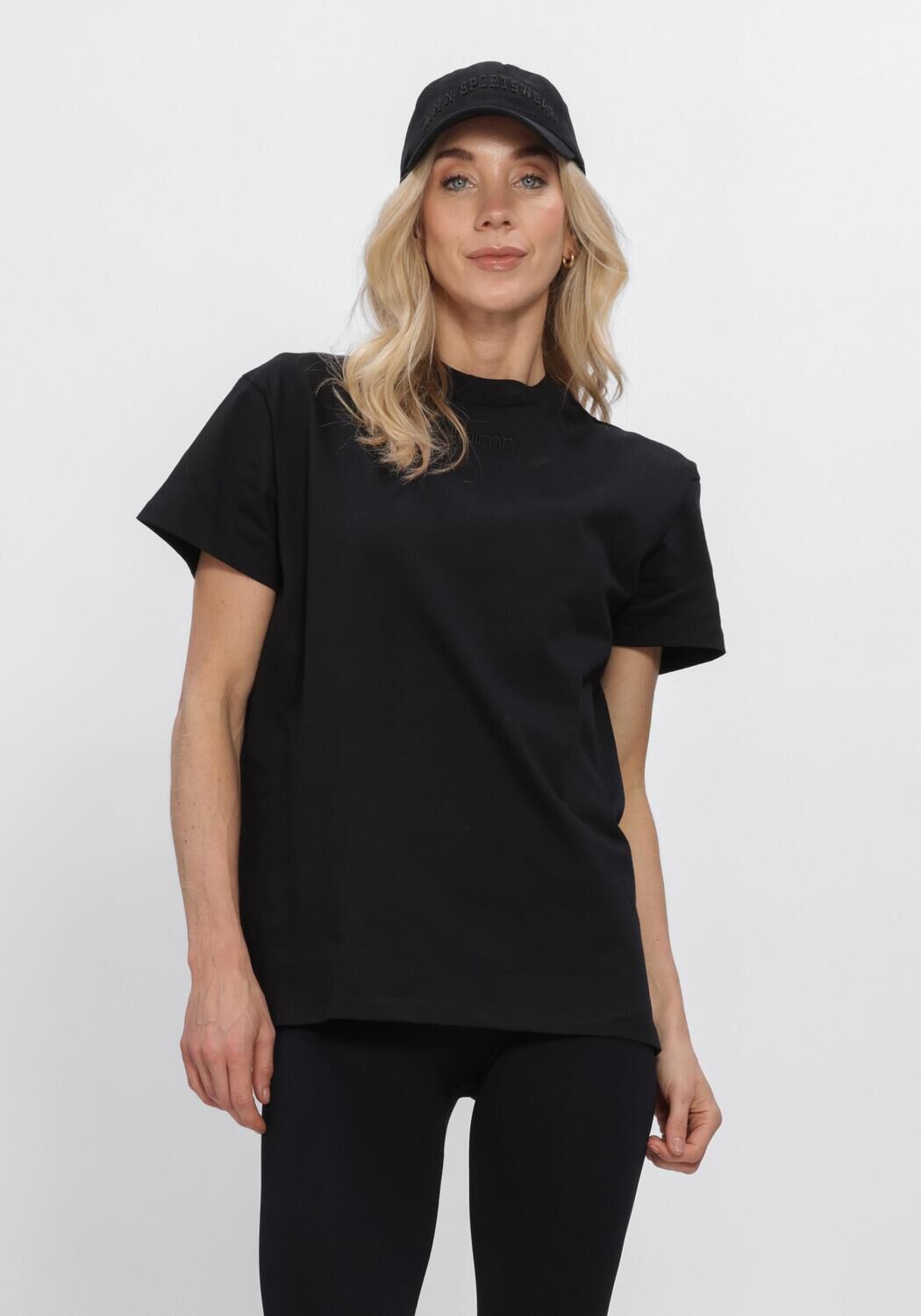 Schwarze AIM'N T-shirt BOYFRIEND T-SHIRT - large