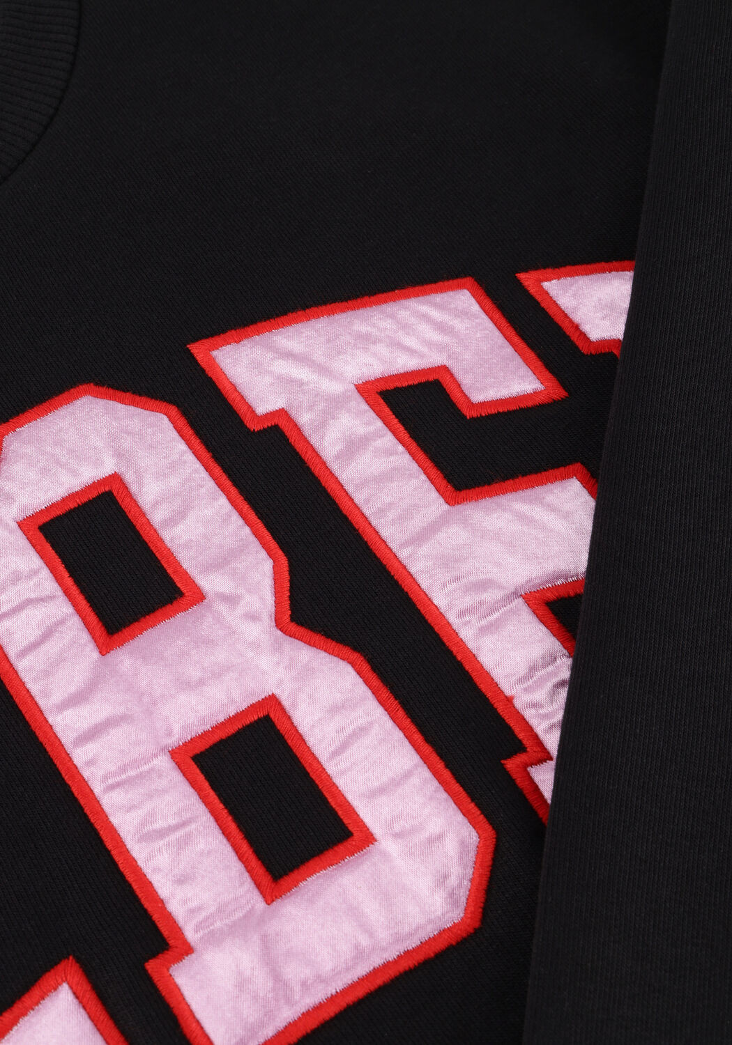 Schwarze COLOURFUL REBEL Pullover REBEL PATCH RELAXED FIT - large