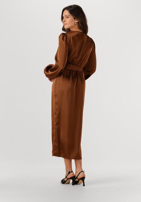 Braune NOTRE-V Midikleid NV-GEMA - large