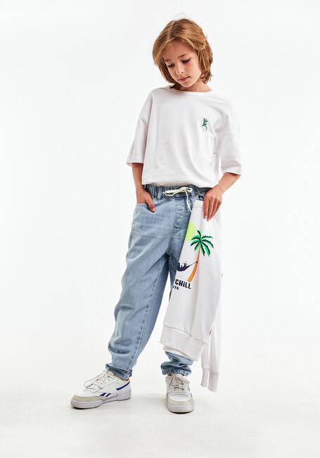 Blaue AO76 Straight leg jeans JAMES JEANS PANTS - large