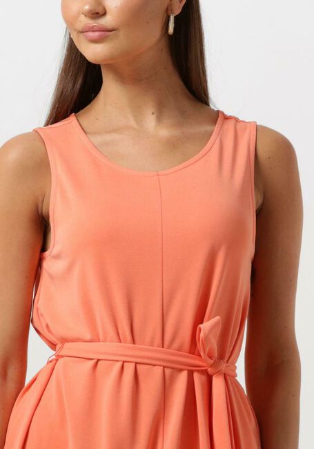 Orangene MSCH COPENHAGEN Midikleid MSCHDEANIE LYNETTE SL DRESS - large