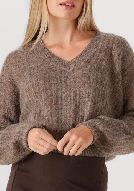 Taupe AIMEE THE LABEL Pullover TARAN - large