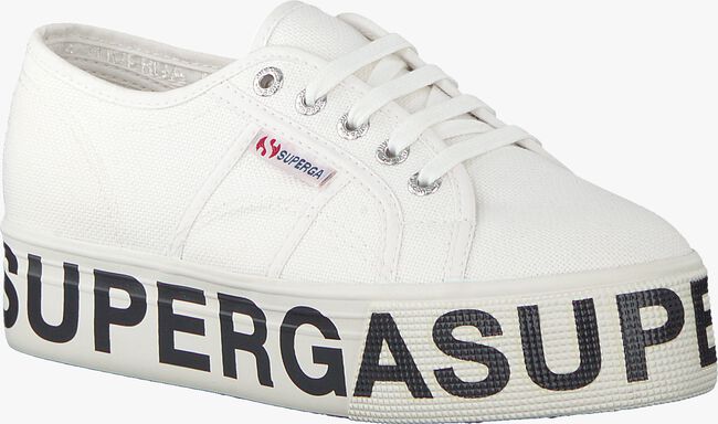 Weiße SUPERGA Sneaker low 2790 COTW OUTSOLE LETTERING - large