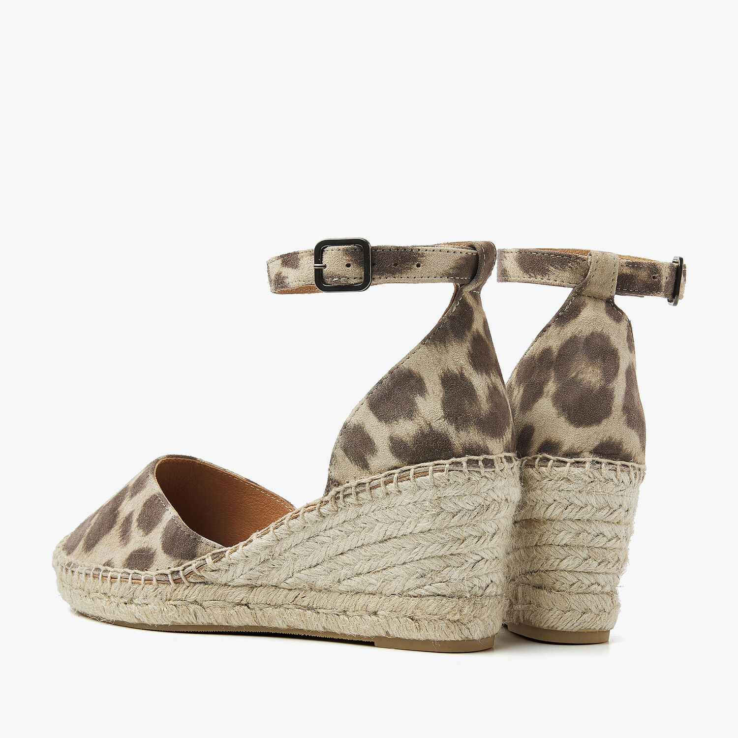 Braune VIA VAI Sandaletten mit Absatz FLORA BRAID - large