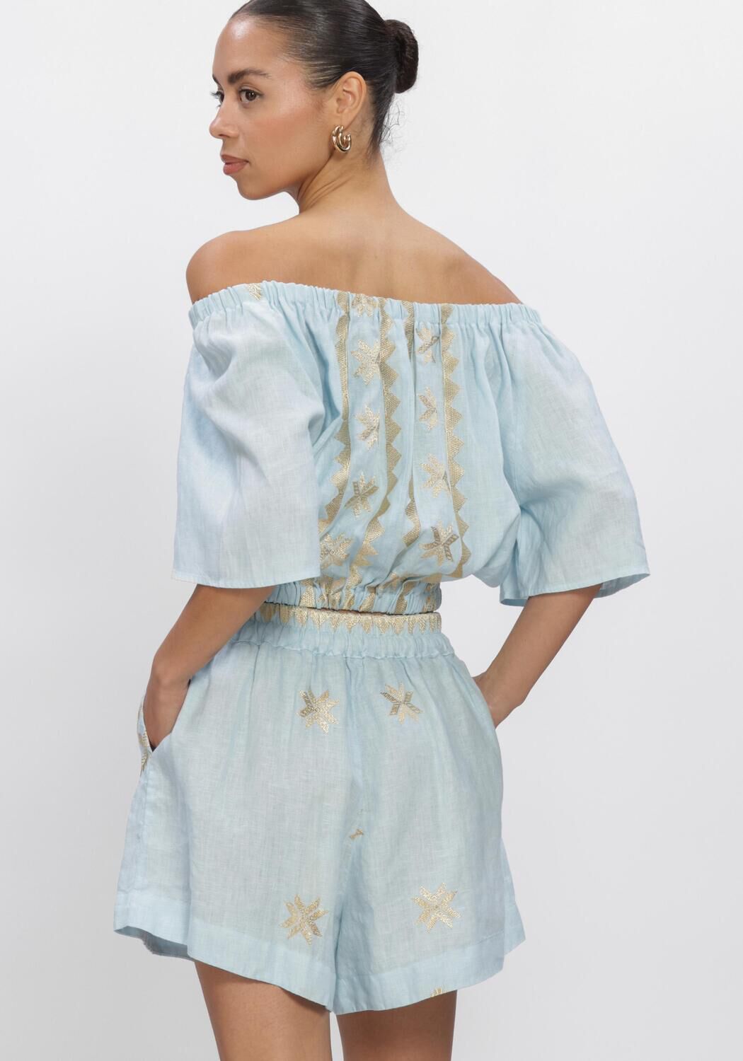 Hellblau GREEK ARCHAIC KORI Top S26K-2144037 - large