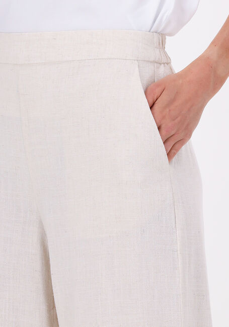 Beige MSCH COPENHAGEN Weite Hose MARIET ANKLE PANTS - large