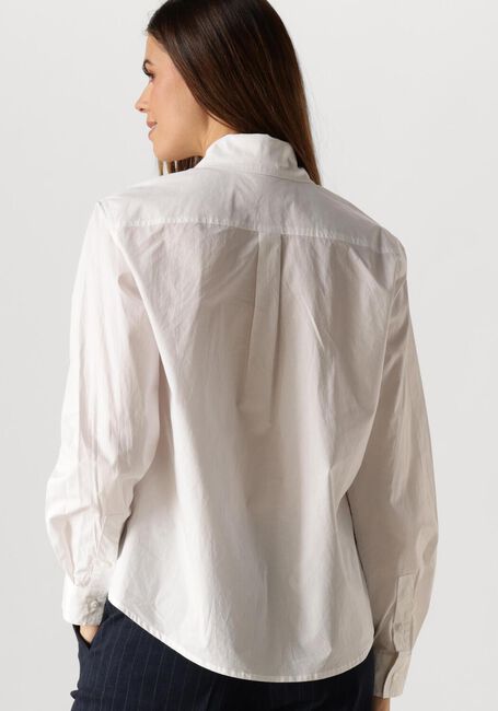 Weiße SUMMUM Blusen BLOUSE CRISPY POPLIN DIAMANTS - large