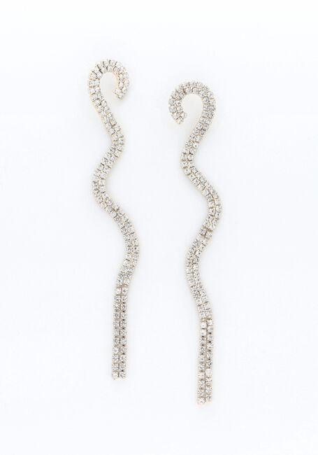 Goldfarbig NOTRE-V Ohrringe X BO - SPRANKLING PYTHON - large