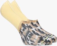Gelbe XPOOOS Socken GWEN INVISIBLE - medium