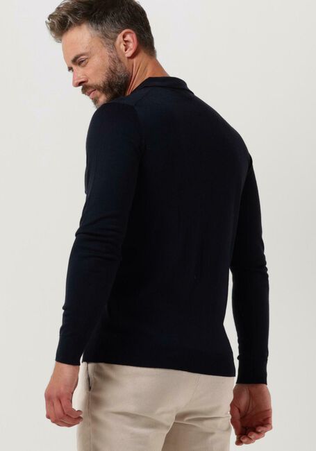 Dunkelblau PROFUOMO Polo-Shirt POLO LONGSLEEVE - large