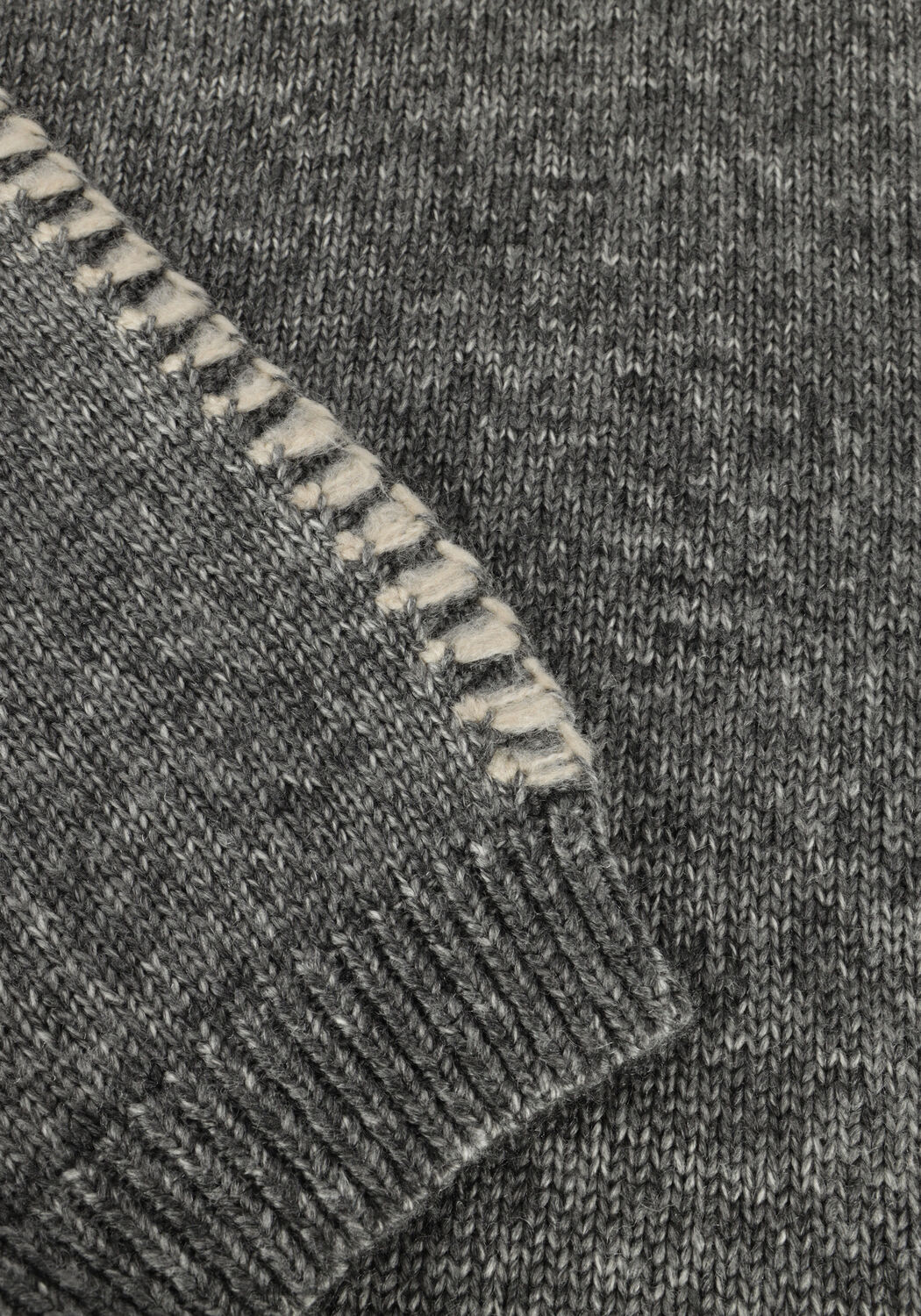 Dunkelgrau MODSTR&Ouml;M Pullover LINEMD O-NECK - large